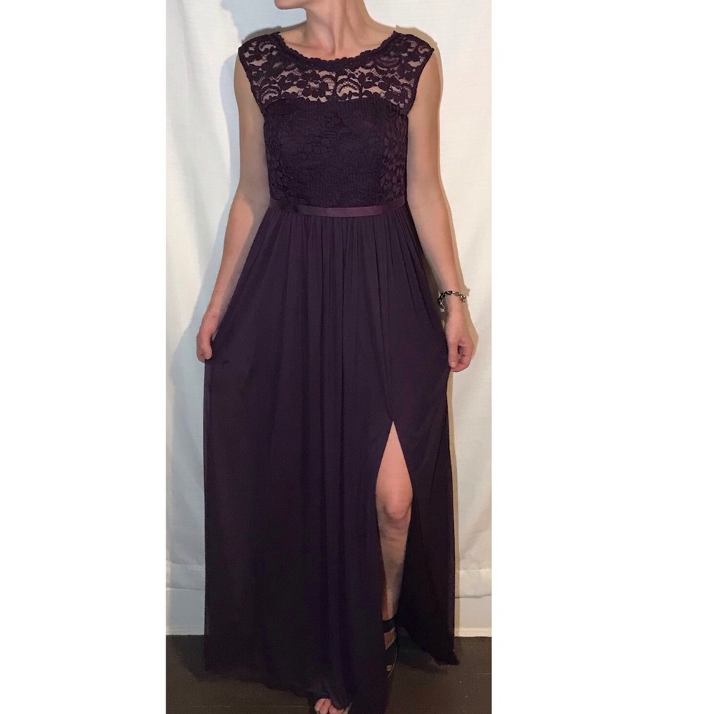 David’s bridal bridesmaids floor length